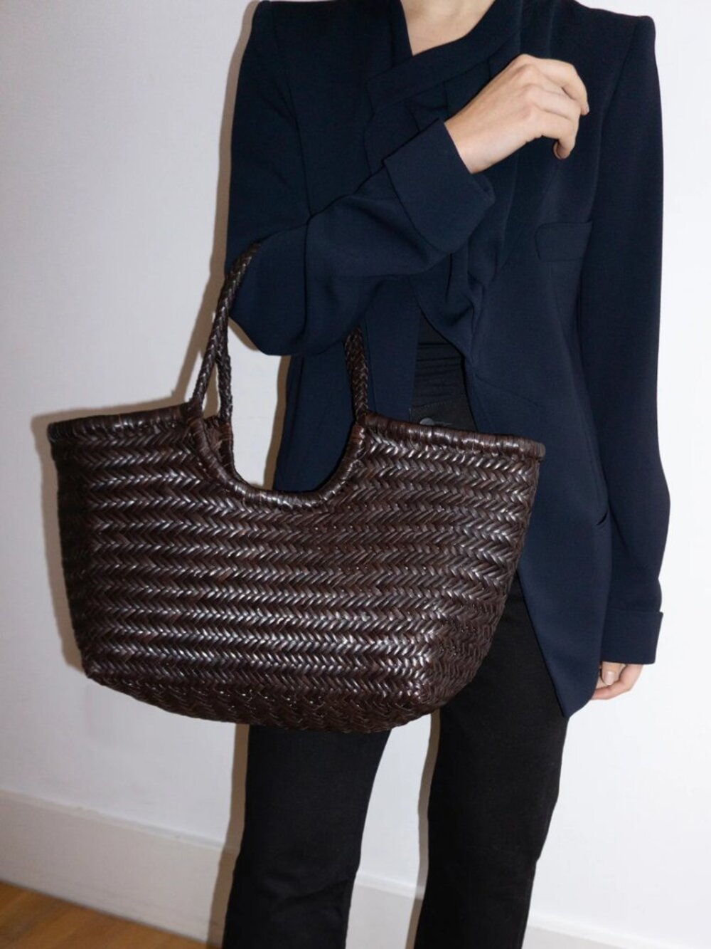 DRAGON DIFFUSION Dragon Diffusion Big Bag in dark brown leather